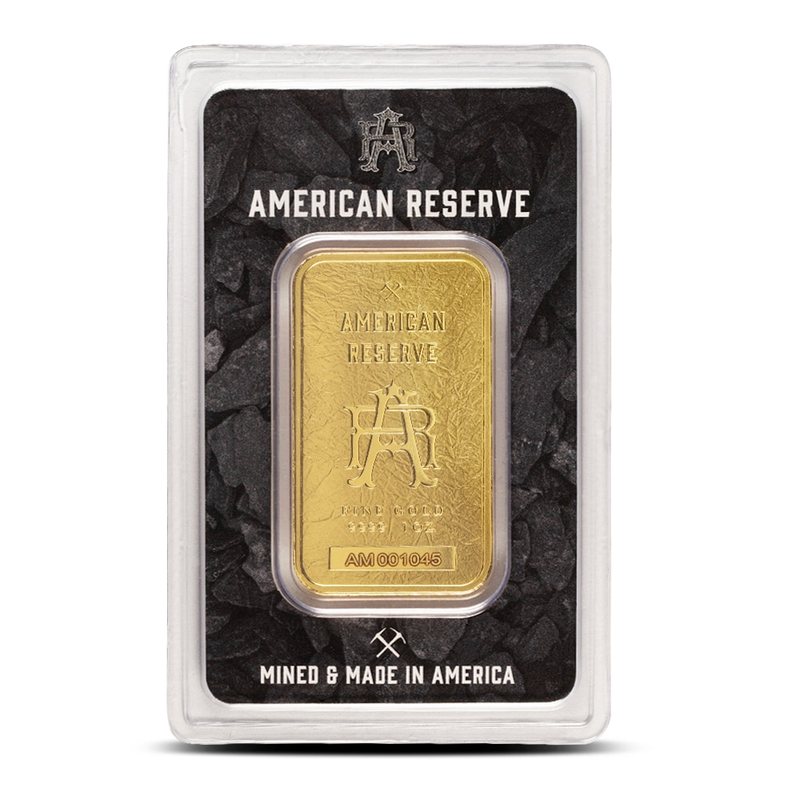 American Reserve Gold Bar, view 1 of 2