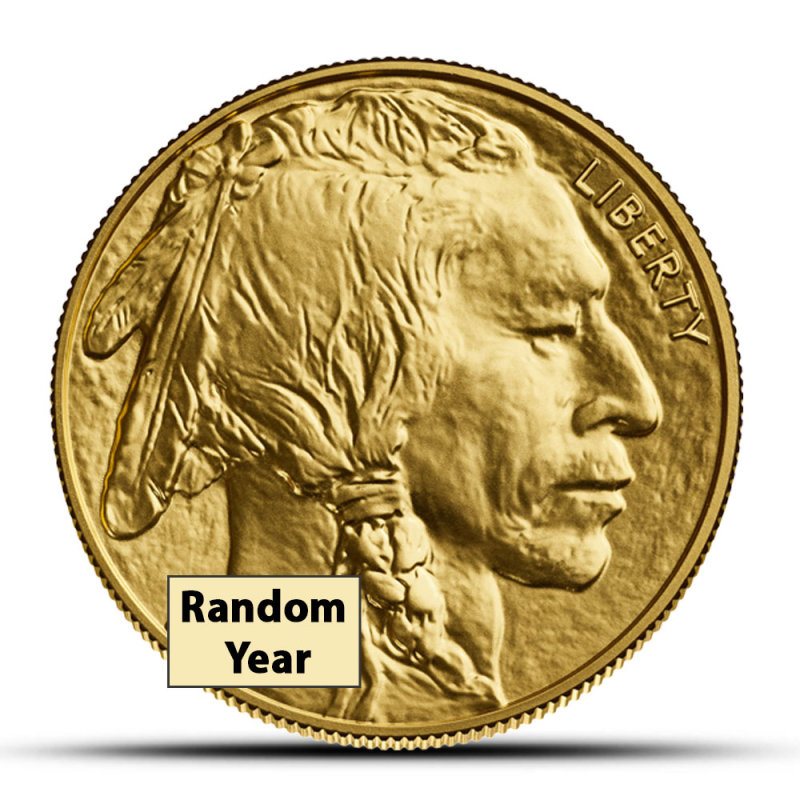 American Gold Buffalo, obverse (front)