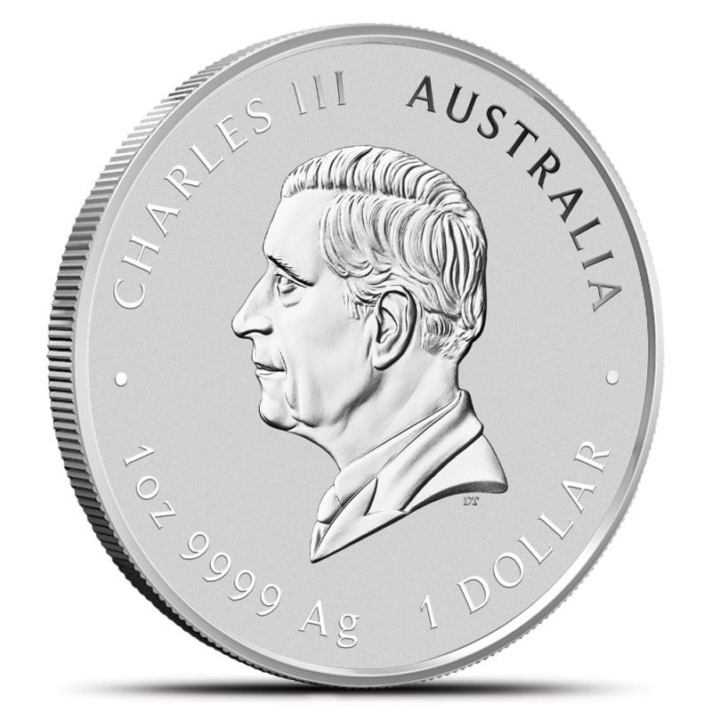 Australian Silver Lunar, reverse (back)